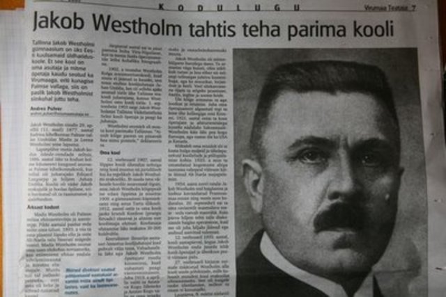 Jakob Westholmi surm