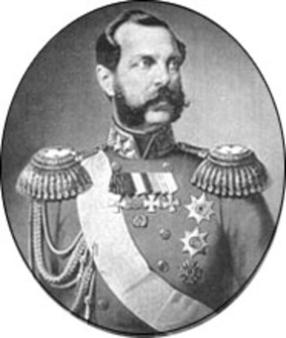 Czar Alexander II Emancipates the Serfs