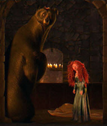 Back to the castle-Merida's speech