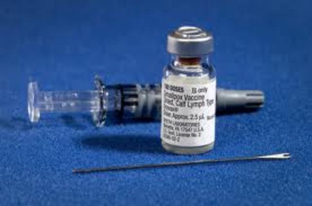 Developed a vaccine for smallpox in 1976