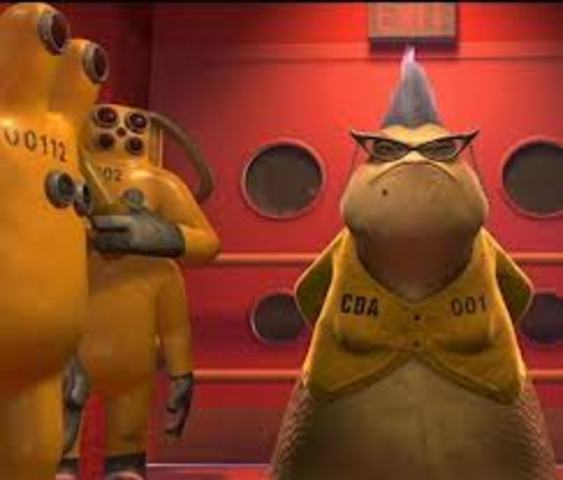 Roz is a major charector if without her Boo would be locked up with the Henry J. Waternoose the 3rd and Mike and Sully would be too.