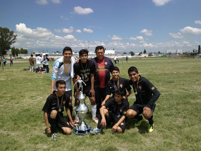 Ganamos el 1º lugar en futboll