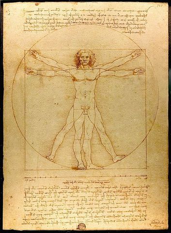 Lenoardo de Vinci and human anatomy