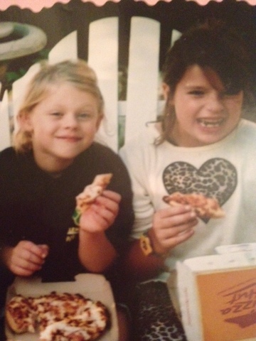 Pasé mi séptimo cumpleaños con mi amiga Isabelle.