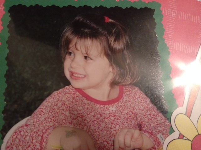 A mi tercera fiesta de cumpleaños.