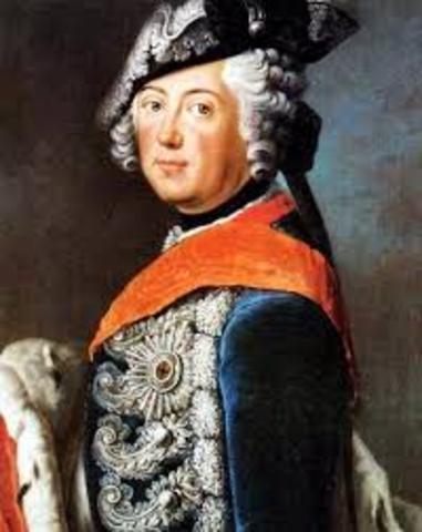 AUSTRIA/PRUSSIA: Frederick II inherited the Prussian throne