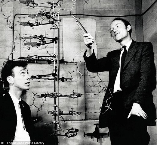 Francis Crick and James Watson
