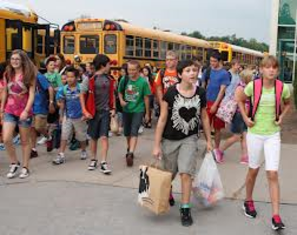 Tuve mi primer día de escuela intermedia en 2008.