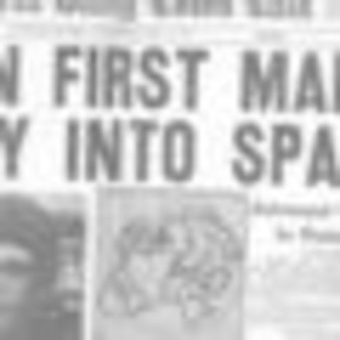 The first person is in Space