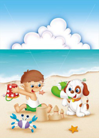 Mis primeras Vacaciones en la playa