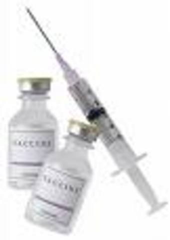 First vaccination was done.