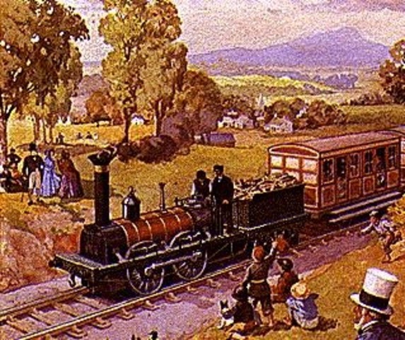 Railway system comes to Canada