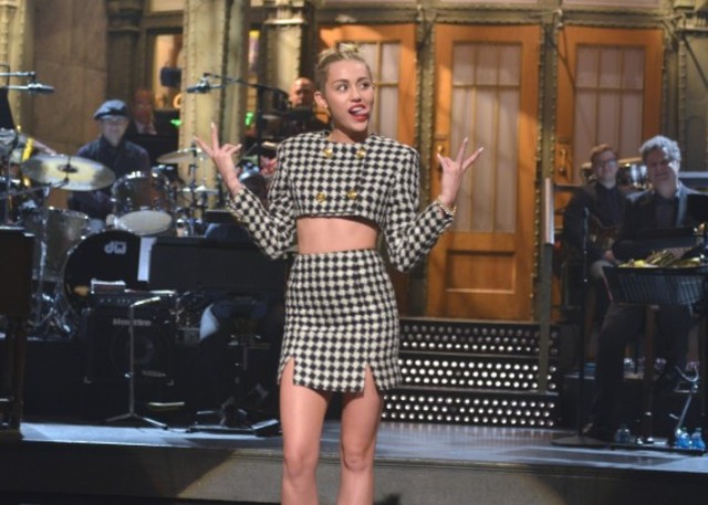Miley Cyrus on SNL