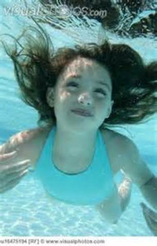 First Time Out Swimming