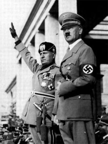 Mussolini thanked Hitler