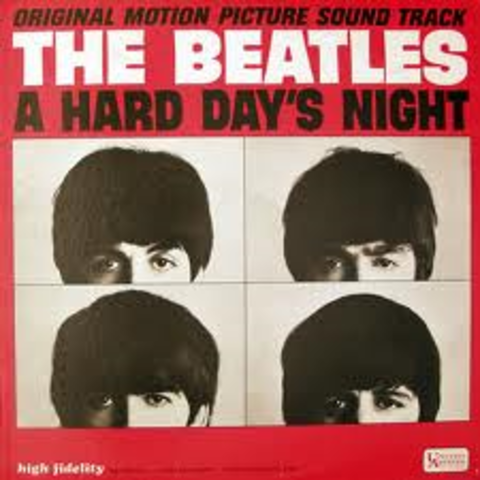 1964- The Beatles A Hard Day's Night