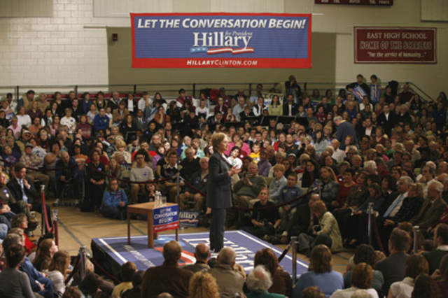 Announces her Candidacy for President