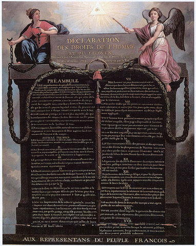 Declaration of the Rights of Men is issued