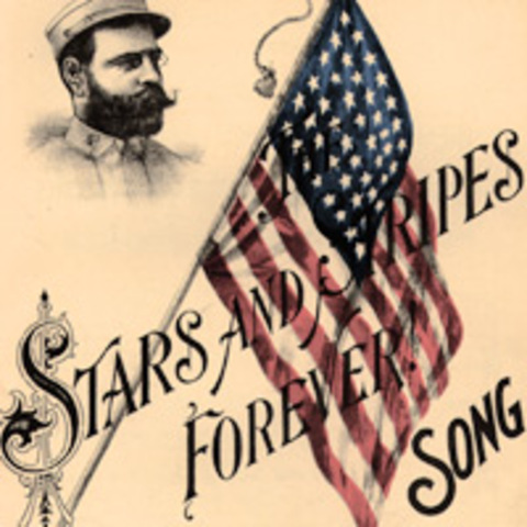 John Phillip Sousa Composes "Stars and Stripes Forever"