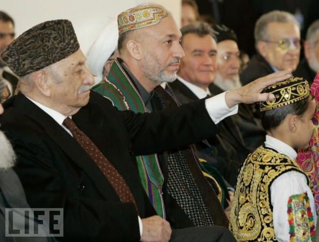 Hamid Karzai elected President