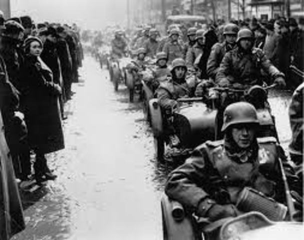 German occupation of Czechoslovakia