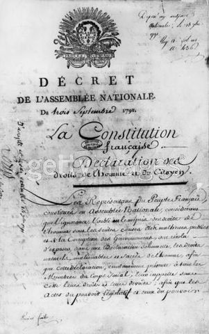 Constitution is adopted