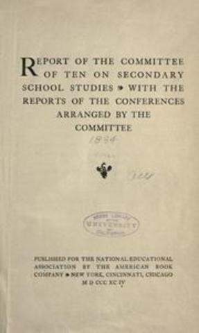 Committee of 10 Report
