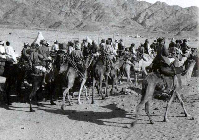 Beginning of the Arab Revolt against the Ottomon Empire