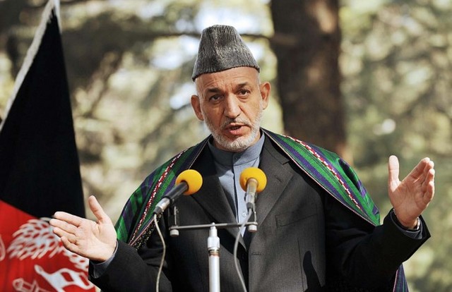 Hamid Karzai=Transitional President