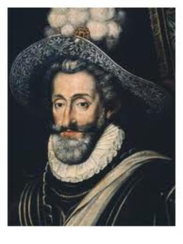 Henry of Navarre became Henry IV