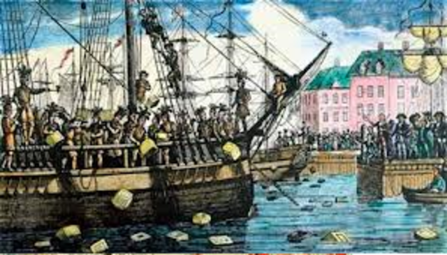 The Boston Tea Party