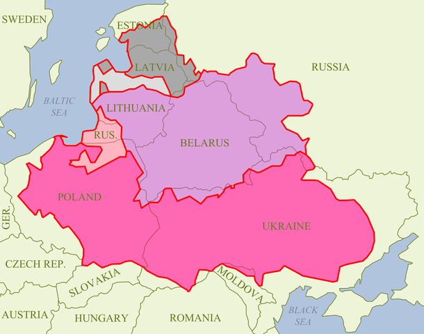 Poland and Lithuania united