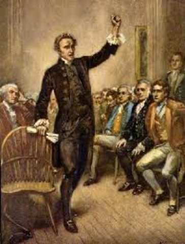 Patrick Henry "Give Me Liberty"