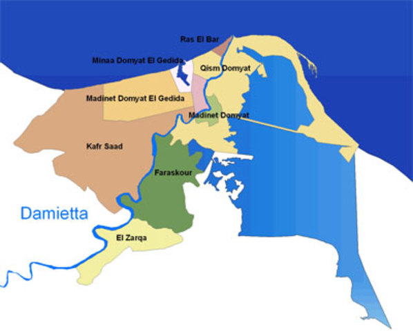 Punto estratégico, Damietta