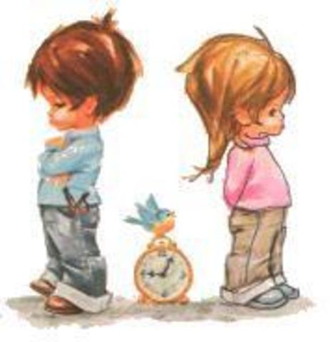 Me enfadé con mi mejor amigo.