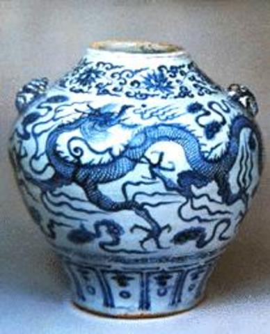 Porcelain 608 AD (7th century)