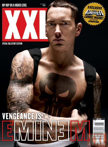 Eminem on the Cover of XXL Magazine