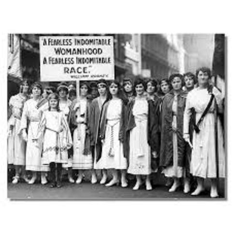 Womens right to vote