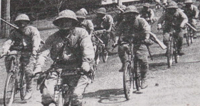 Japanese invaded Malaya
