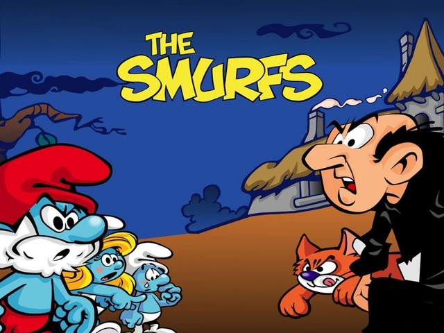 The Smurfs are Introduce by Pierre Culliford
