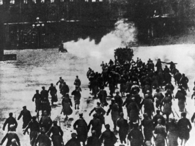 Nicholas II renounces the throne