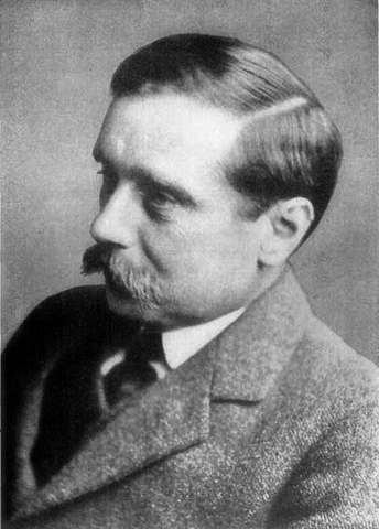 H.G Wells writes "The Time Machine"