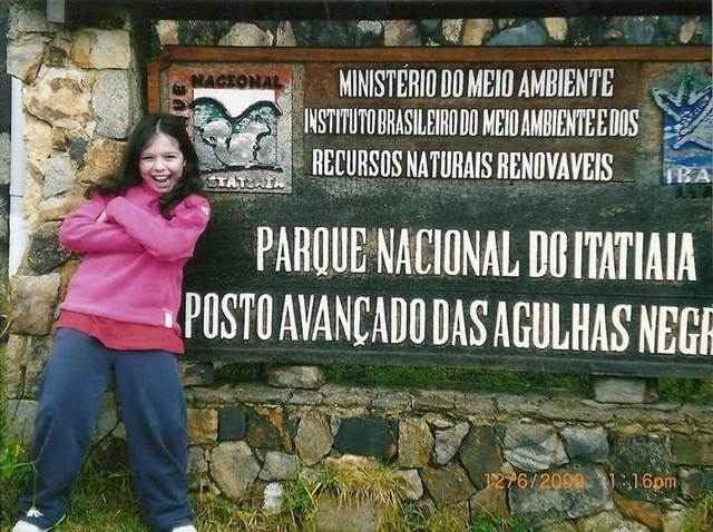 Maria em Itatiaia