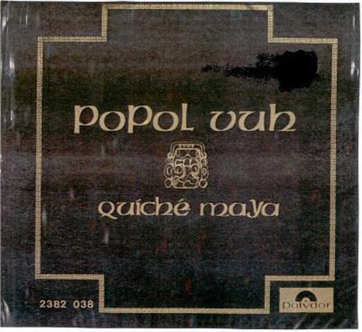 Escritura del Popol Vuh