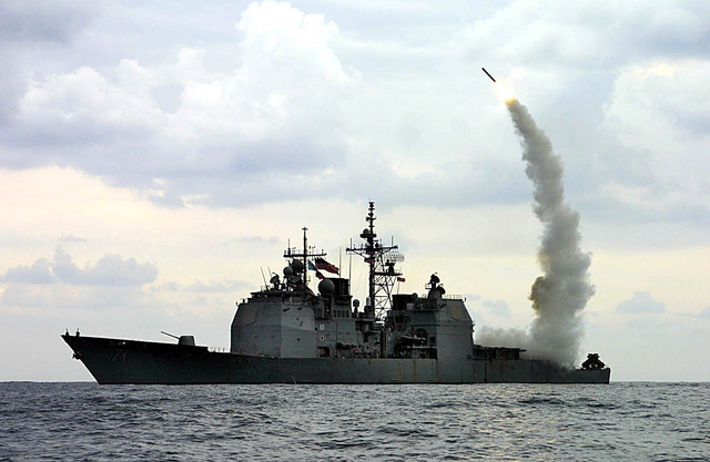 U.S. Cruise missiles strikes on Afghanistan