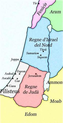 División del país en dos reinos