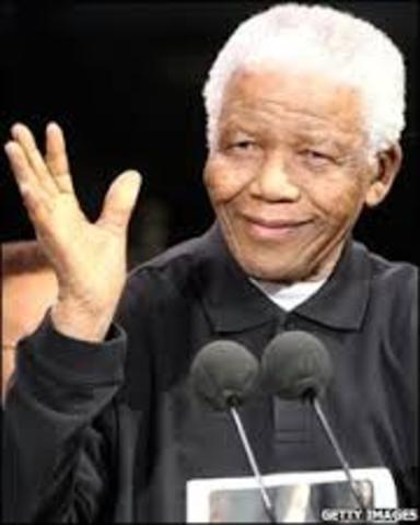 Mandela's Presidental Term Ends