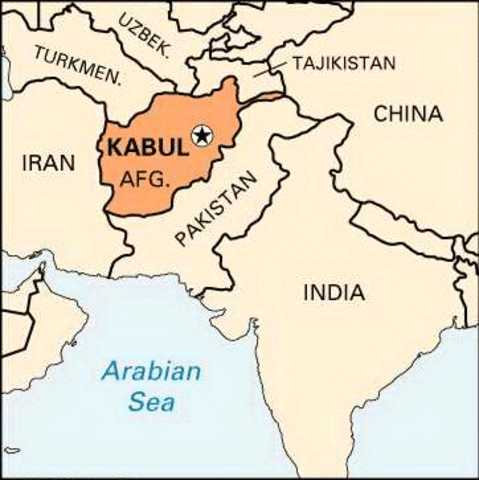 The Taliban seizes Kabul.