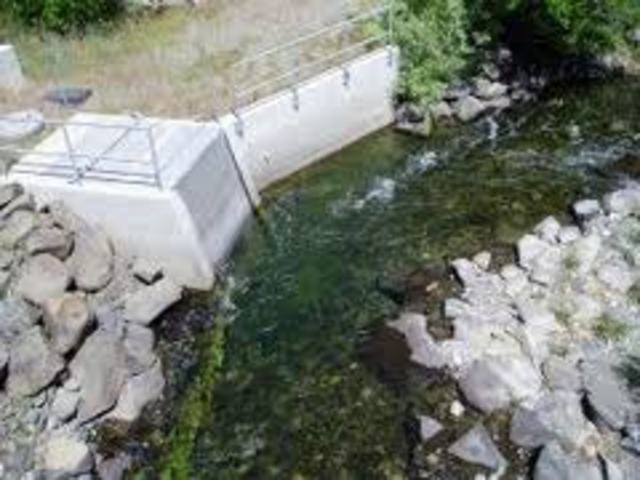 12 fish passage barrier projects were constructed