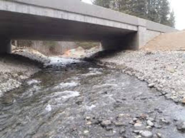 1,519 fish passage barriers identified